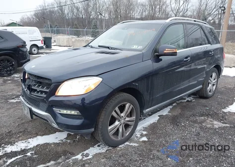 2014 Mercedes-Benz Ml 350 4Matic из США, поврежденный, VIN 4JGDA5HB8EA418529